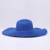 Wide Brim Floppy Straw Sun Hat Beach  Foldable Casual Travel Summer Hat   eb-61912497